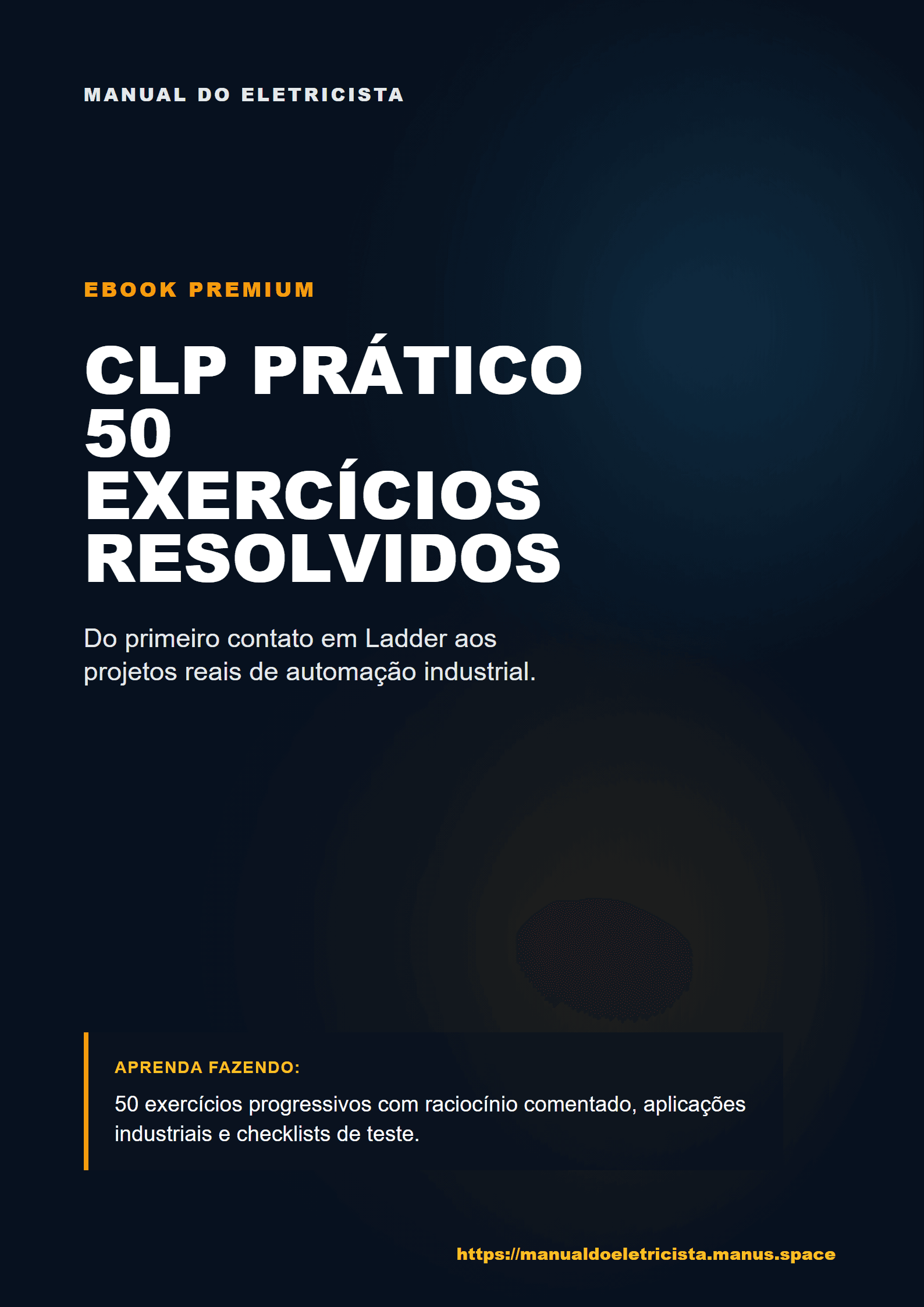 Capa do material CLP Prático: 50 Exercícios Resolvidos