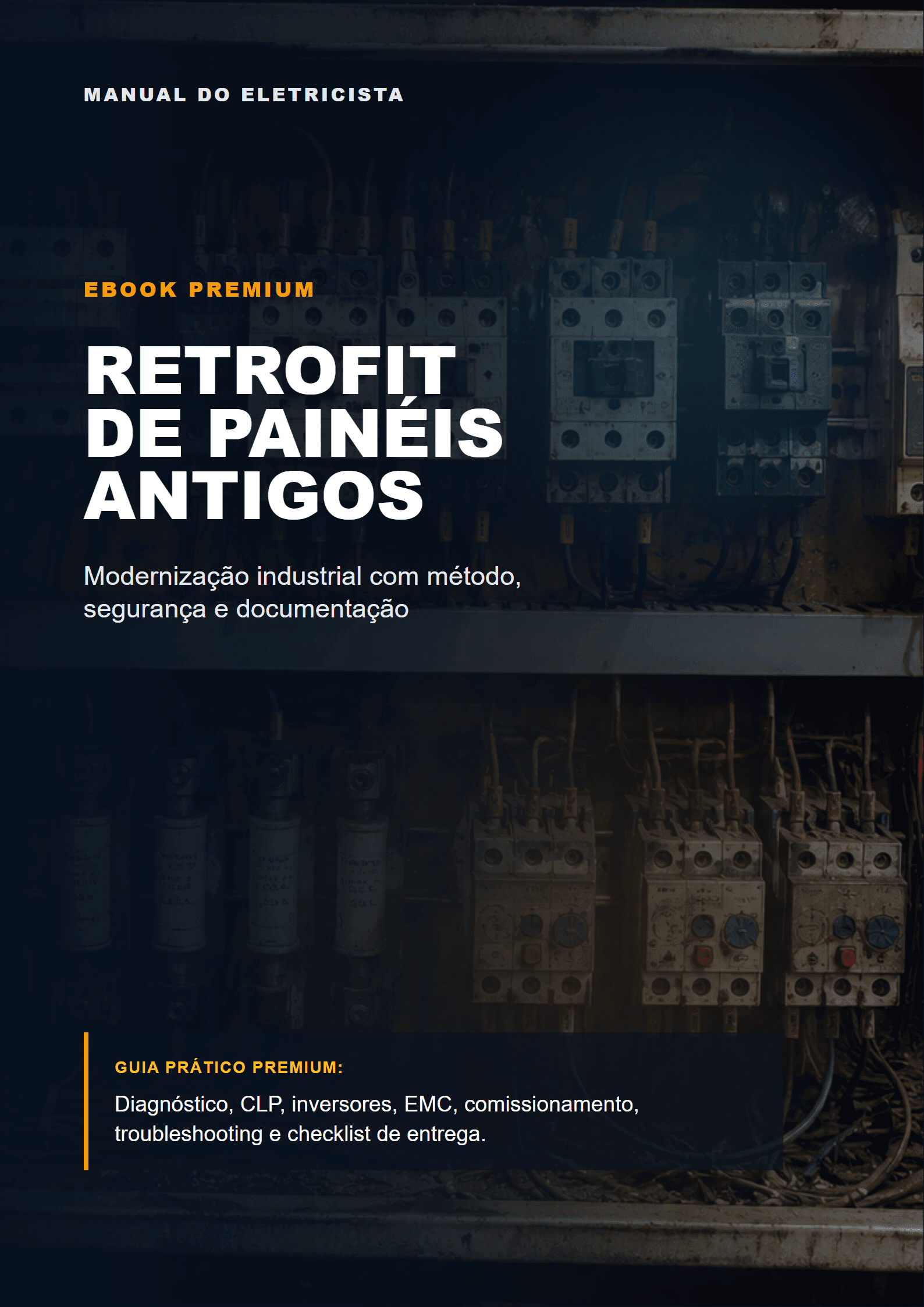 Capa do material Retrofit, Manutenção e Carreira Técnica